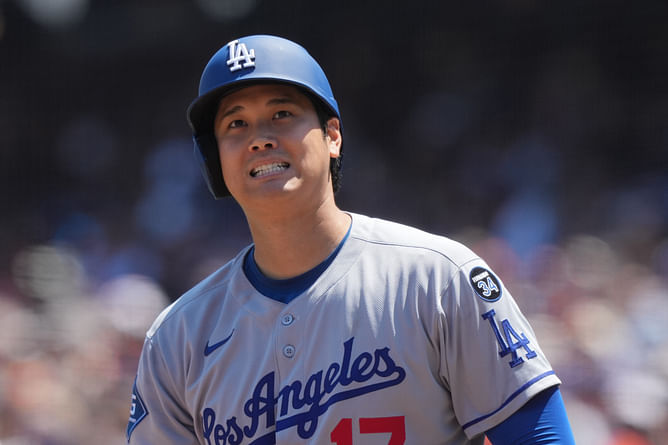"It's good to finally put a W on the board" - Shohei Ohtani opens up after leading Dodgers past Giants with flaming fastballs