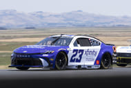 NASCAR Cup Series driver Bubba Wallace (23) around Turn 2 at Sonoma Raceway. Source: Imagn