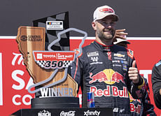 Shane van Gisbergen makes feelings known after ‘clean’ victory against JGR rival at Sonoma