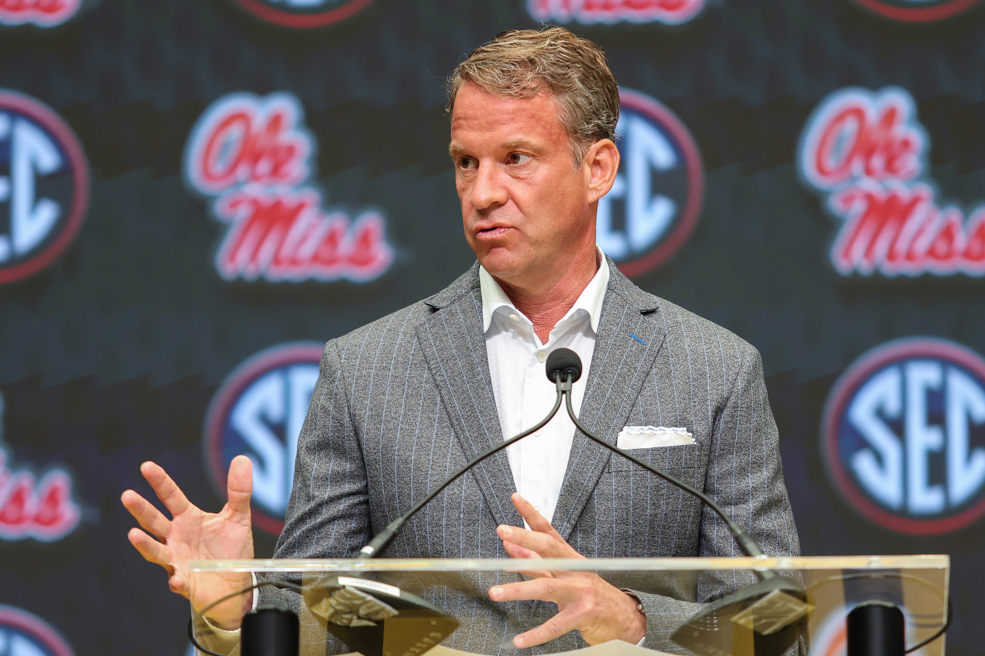 NCAA Football: SEC Media Day - Source: Imagn