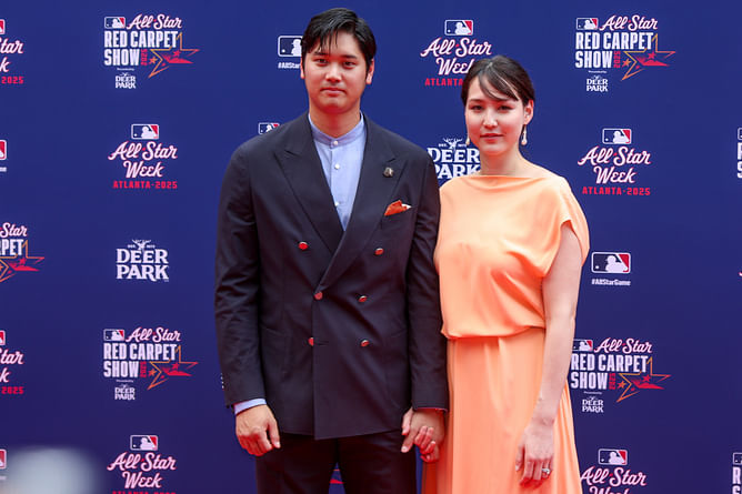 “I’m not the main person on this show” - Shohei Ohtani gives heartfelt credit to wife Mamiko for Red Carpet outfit