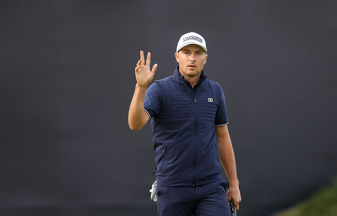 How did Jordan Spieth perform in Round 1 of The Open Championship 2025?