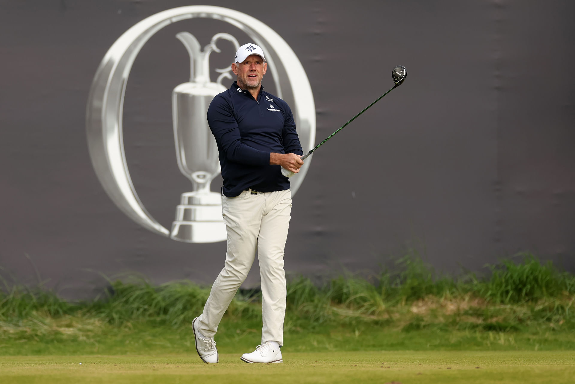 Lee Westwood during the Open Championship (Image Source: Imagn)