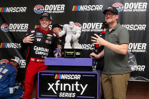 Dale Jr.’s star Connor Zilisch secures back-to-back wins after rain cancels Xfinity race at Dover