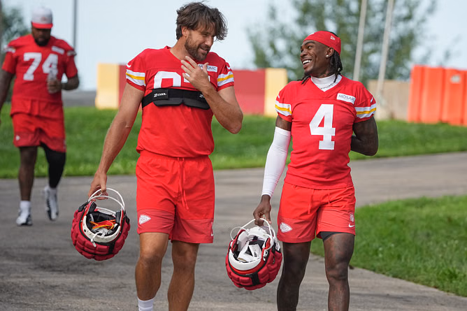 Rashee Rice drops 1-word reaction hyping up Chiefs WR room ft. Xavier Worthy & Hollywood Brown