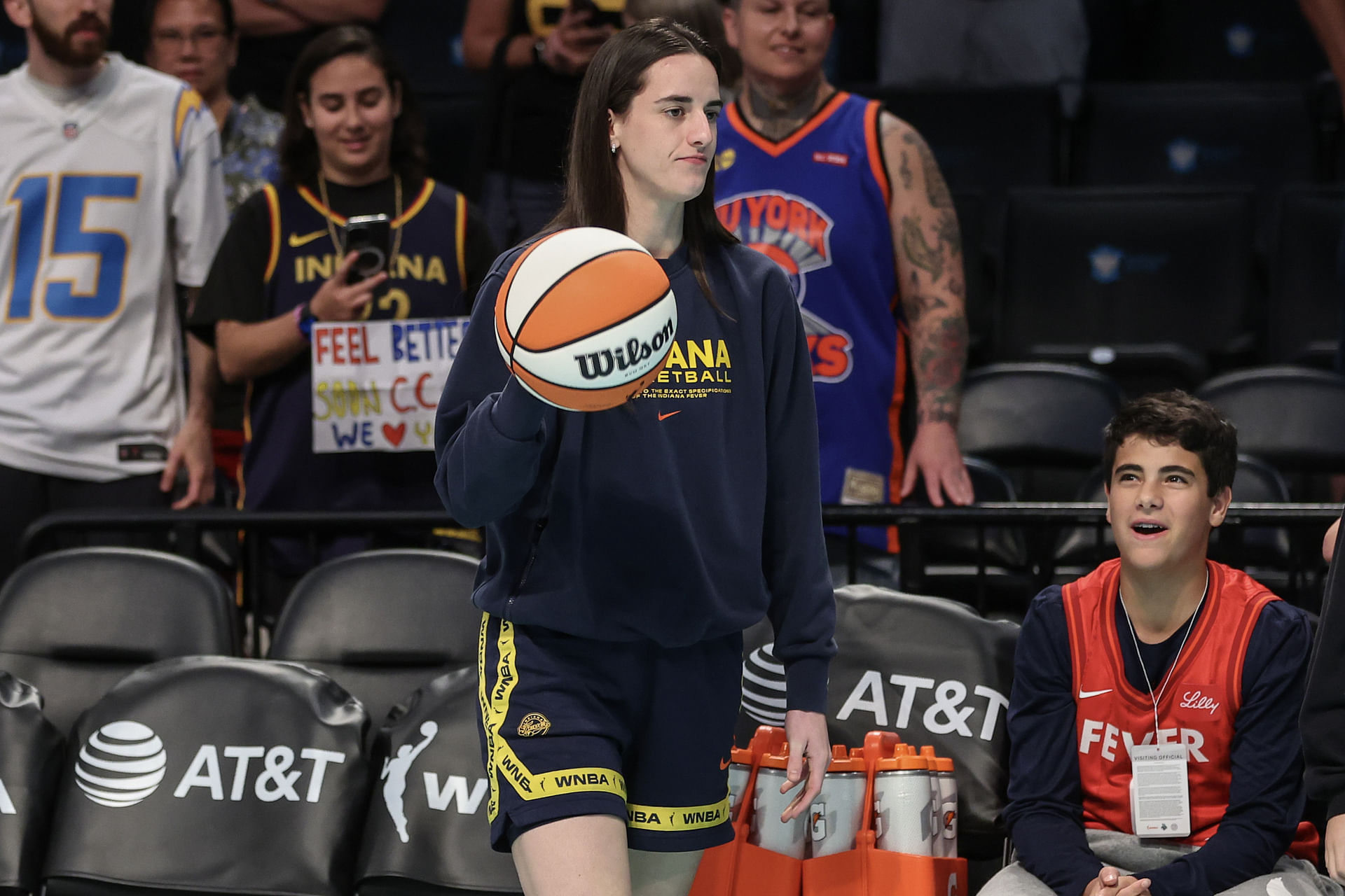 WNBA: Indiana Fever at New York Liberty - Source: Imagn