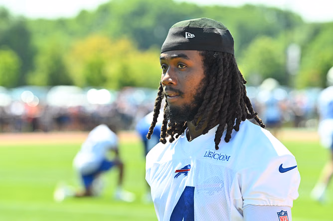 "I deserve what I want": James Cook bluntly speaks on contract situation as Bills RB shows up for training camp