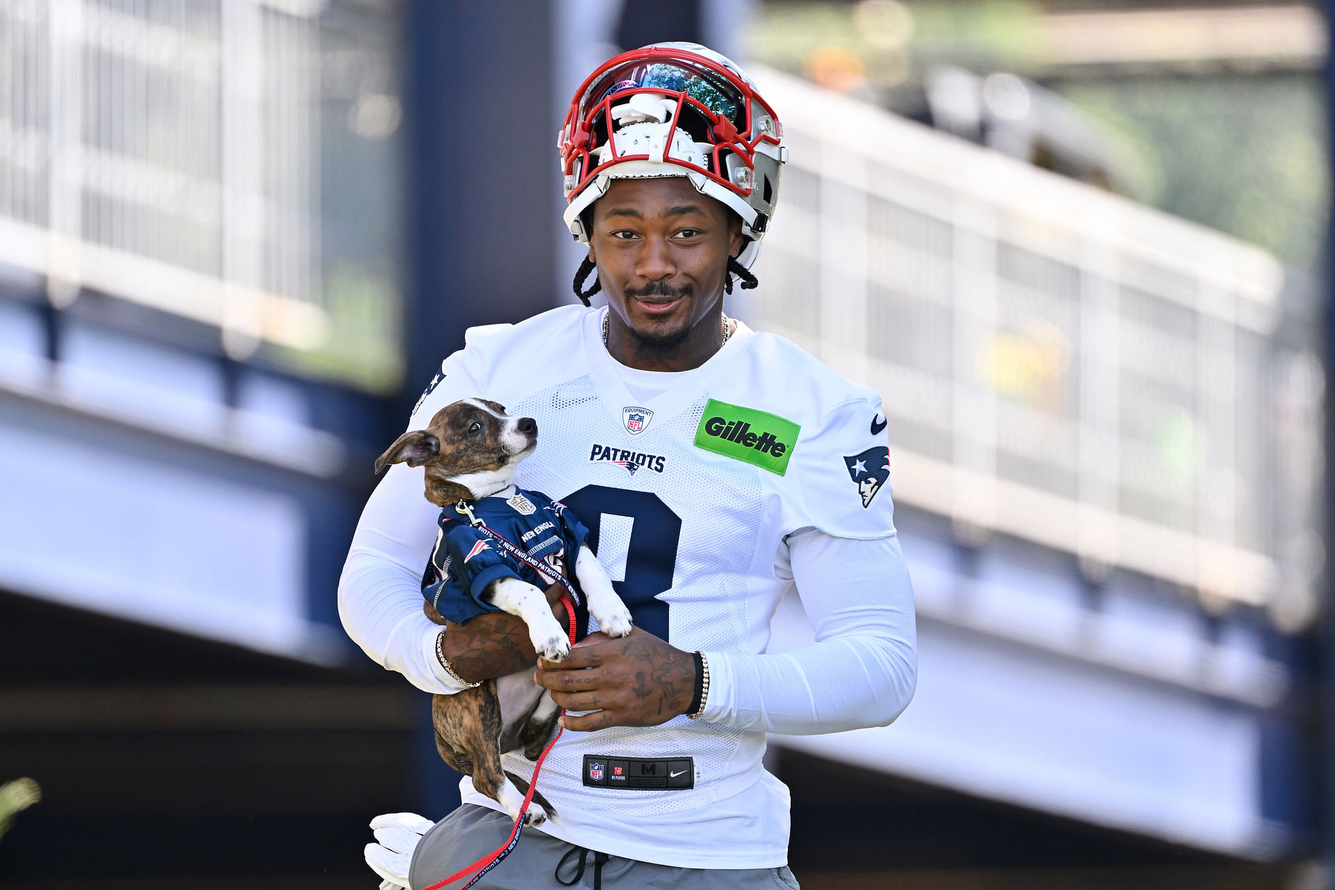 NFL: New England Patriots WR Stefon Diggs - Source: Imagn