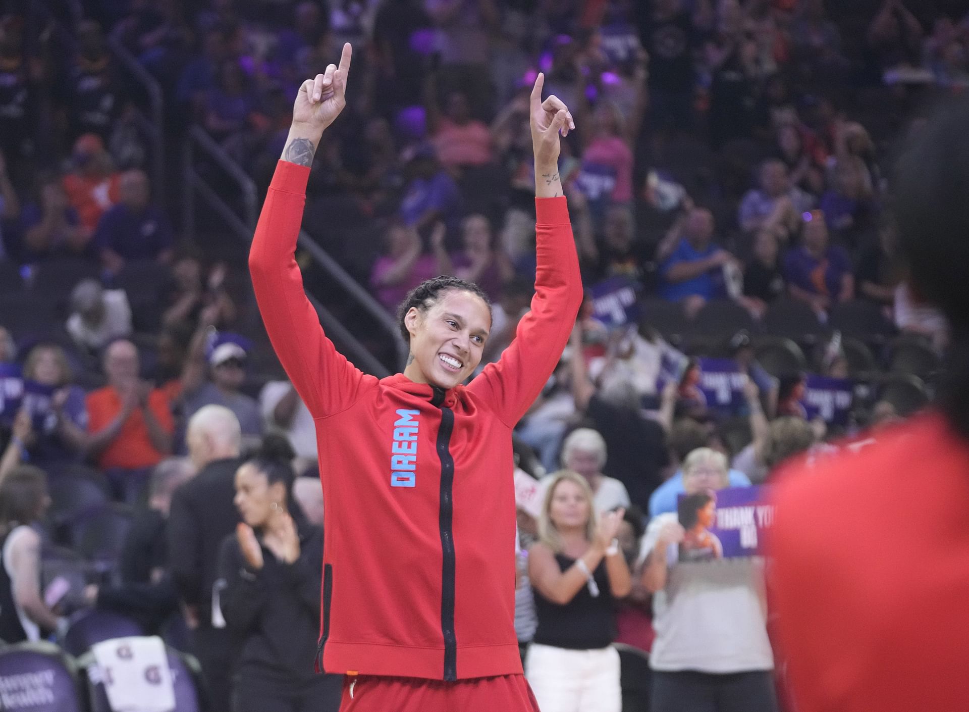 Brittney Griner comments on returning to Phoenix. (Photo: IMAGN)