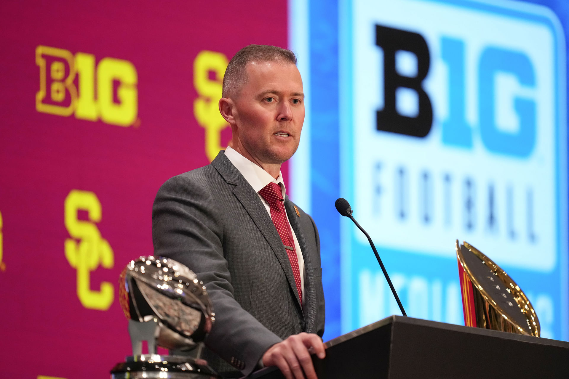 NCAA Football: Big Ten Media Days - Source: Imagn