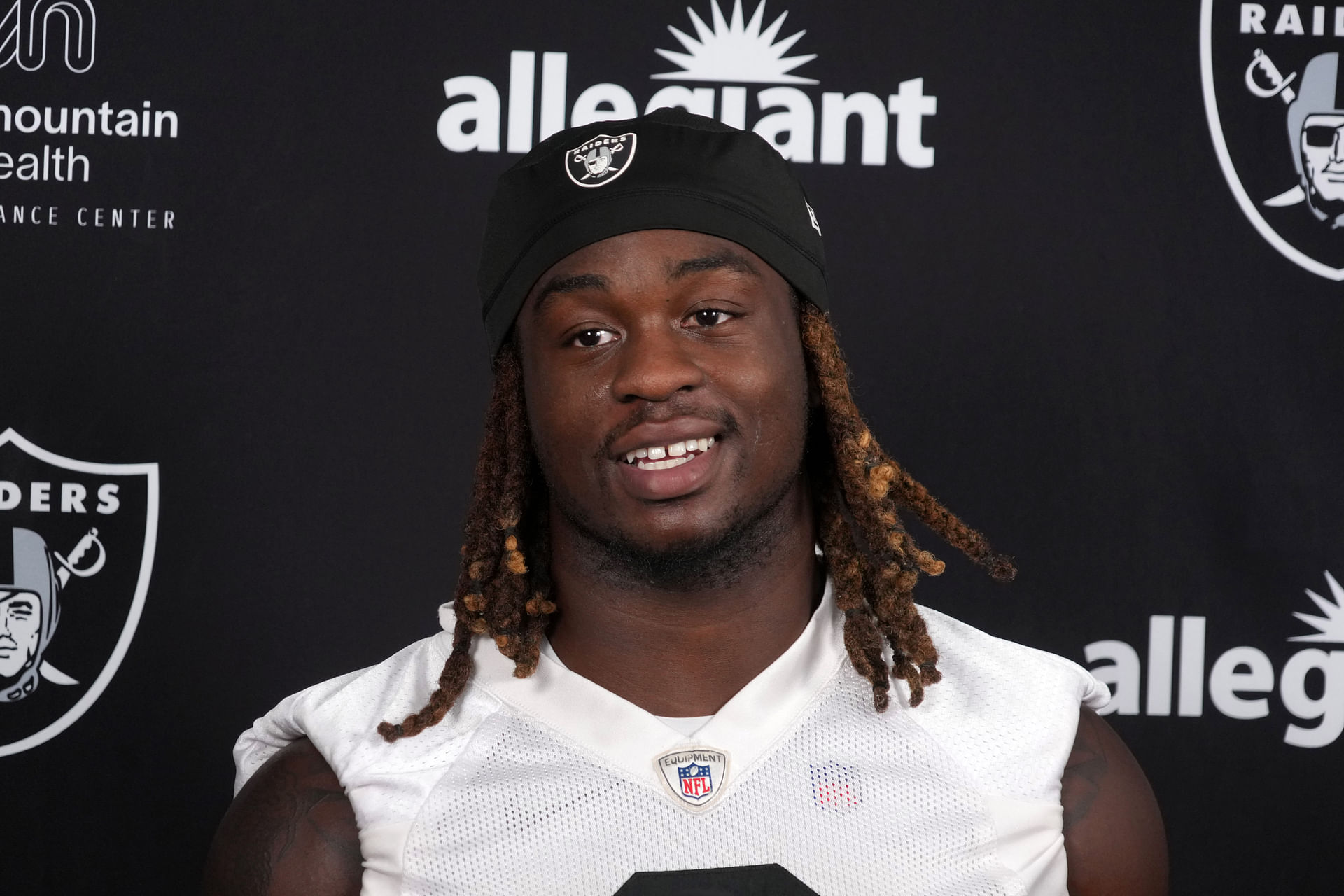 NFL: Las Vegas Raiders RB Ashton Jeanty - Zdroj: Imagn