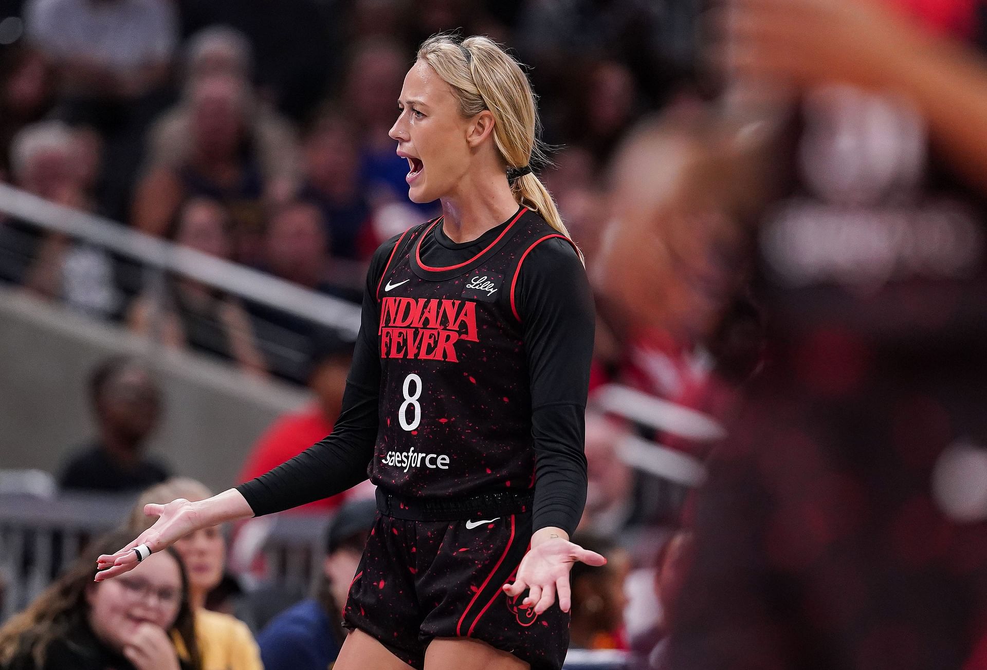 &ldquo;Bang. Bang&rdquo;: Sophie Cunningham&rsquo;s sister hypes her three-point onslaught as Fever banish Aces demons (Source: Imagn)