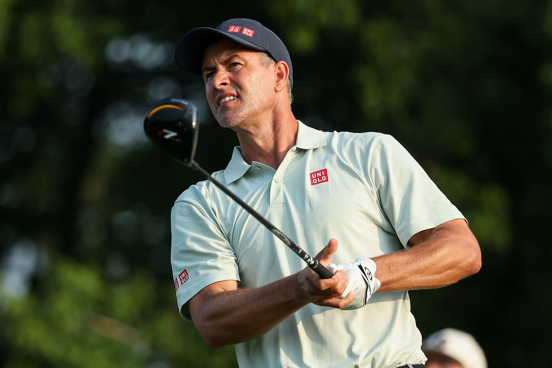 Adam Scott clicked while playing during Round 2 of the 2025 3M Open [Image via Imagn]