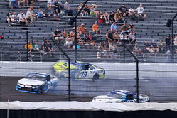 “Could’ve been devastating”: NASCAR insiders unanimous on Austin Hill’s suspension after Aric Almirola disaster