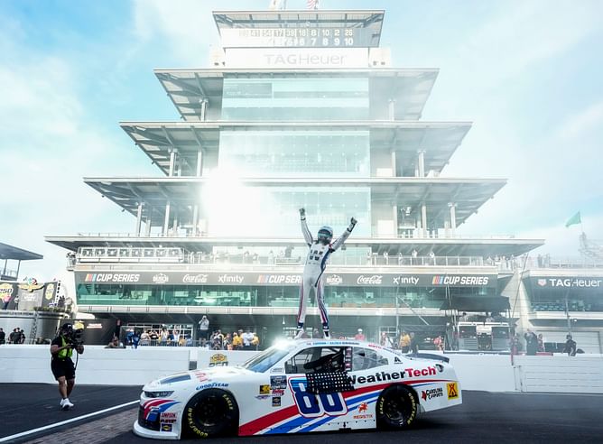 Connor Zilisch completes hat-trick of wins and brings up landmark feat for Dale Earnhardt Jr.’s JRM