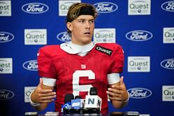 Jaxson Dart name-drops Giants rookies sticking out the most during training camp