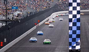 23XI Racing crew chief highlights Bubba Wallace's restart mastery following Brickyard 400 showdown with Kyle Larson