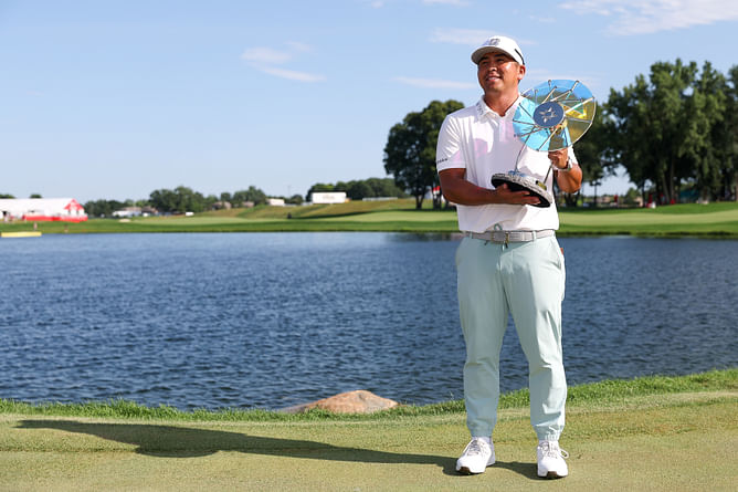 Kurt Kitayama’s win at the 2025 3M Open on Sunday surpasses last year’s viewership by 40%
