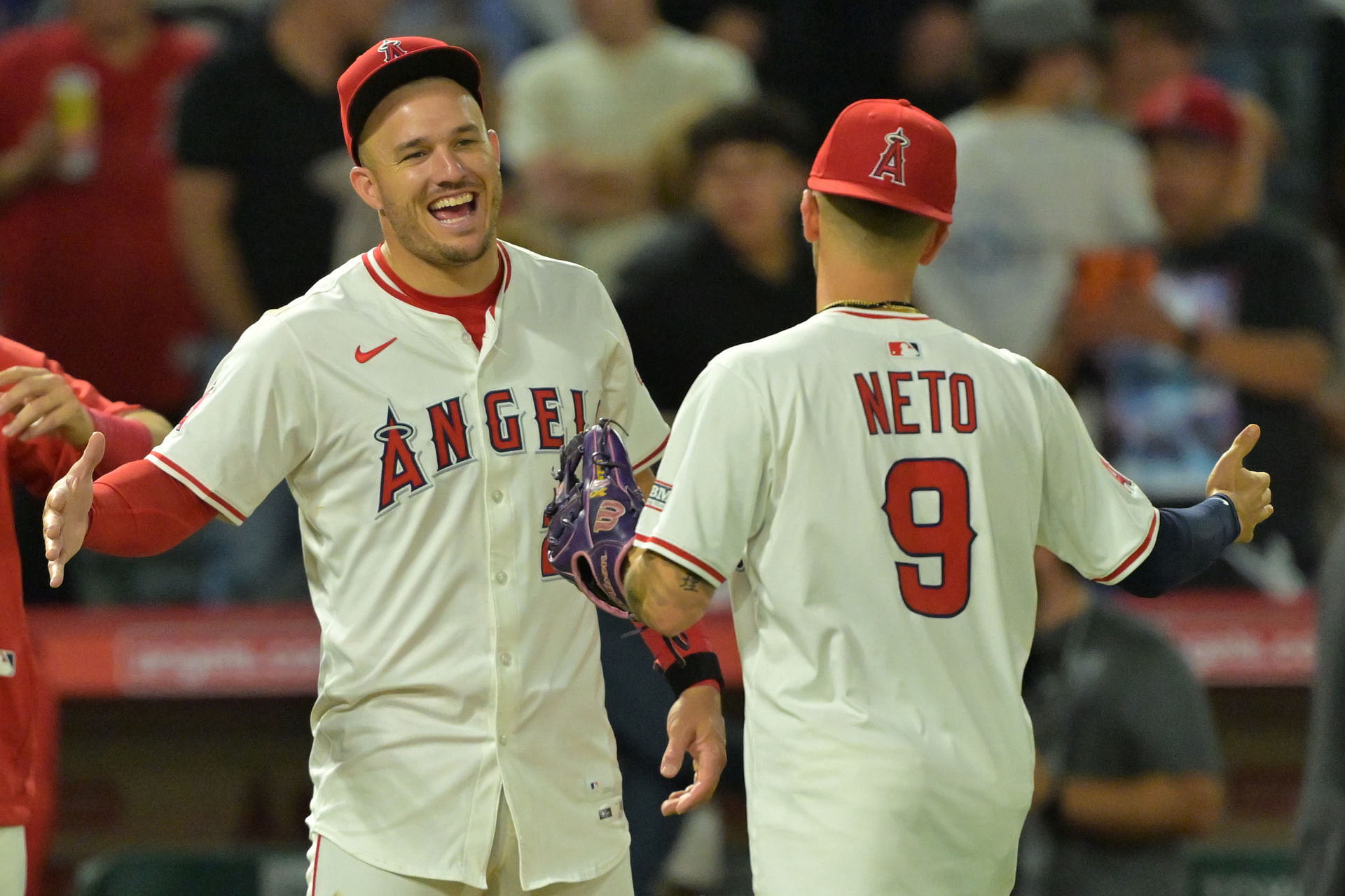 MLB: Texas Rangers at Los Angeles Angels - Source: Imagn
