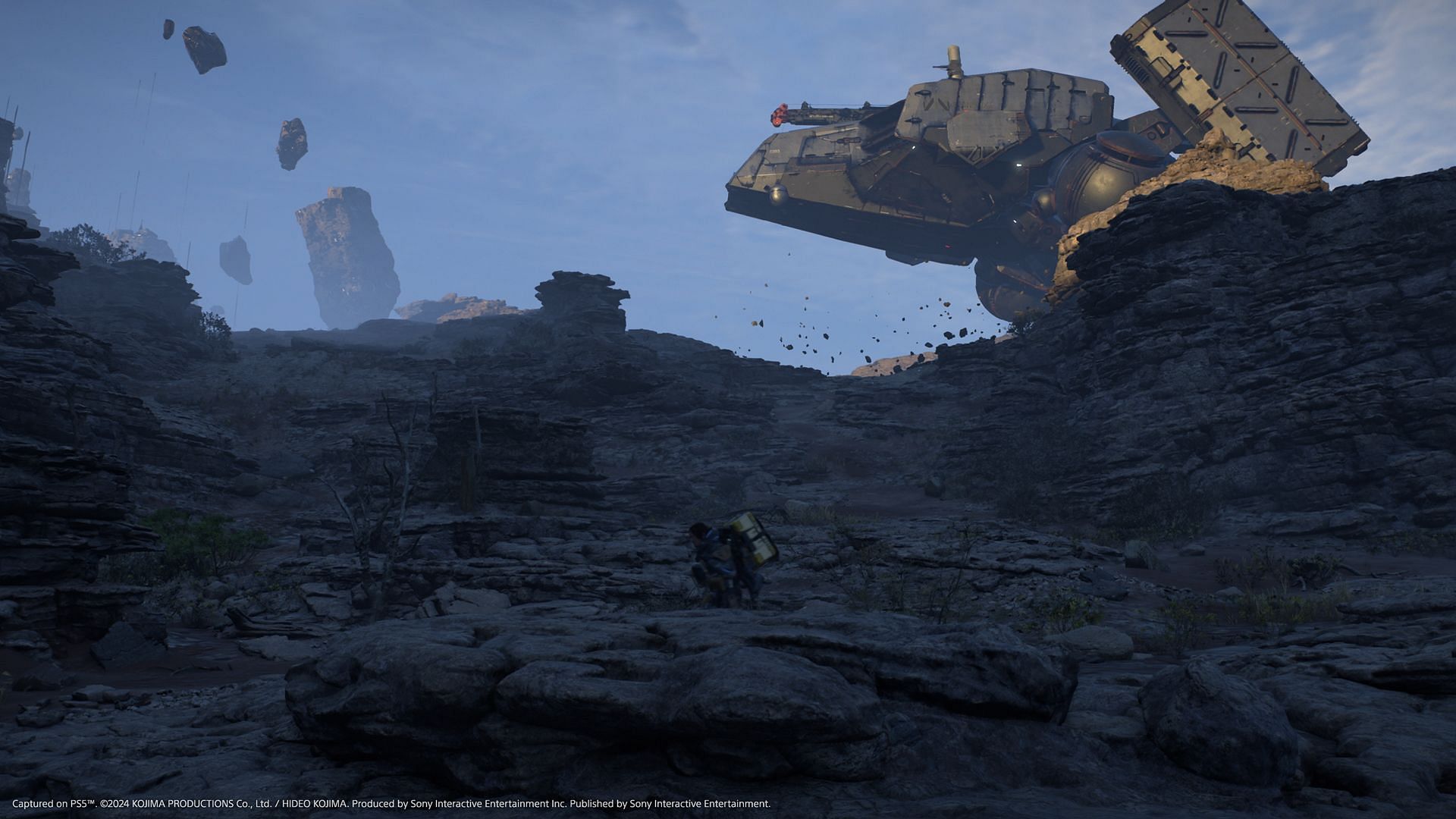 Magellan Evaluation in Death Stranding 2 is a penalty on earned likes (Image via Sony Interactive Entertainment)