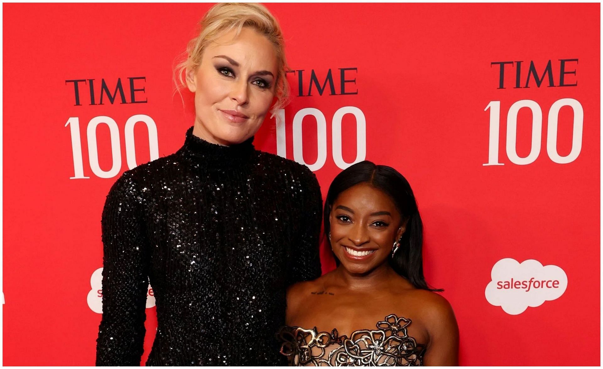 Lindsey Vonn and Simone Biles