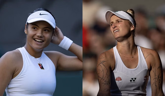 "Emma Raducanu was shouting" - Marketa Vondrousova makes frustrations clear with Brit's crowd advantage after Wimbledon loss