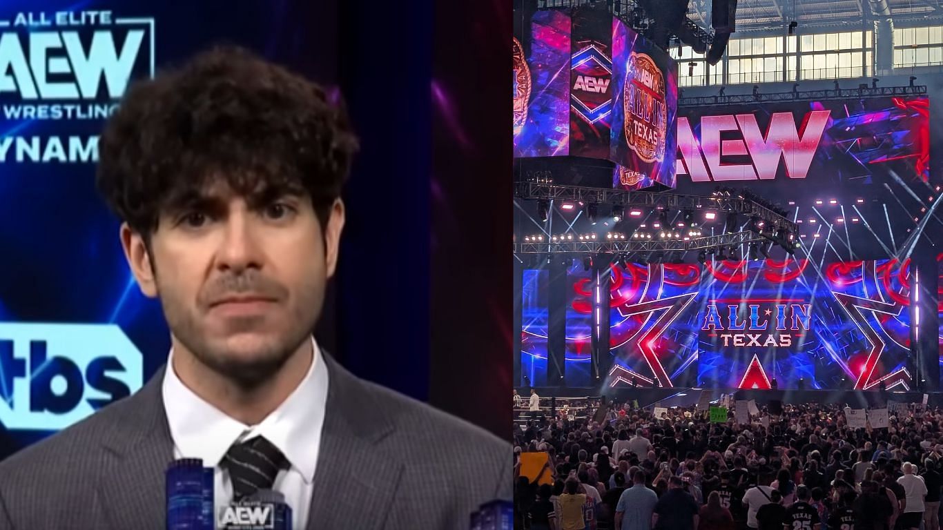 Tony Khan was not expecting this news ahead of All In [ Images from AEW