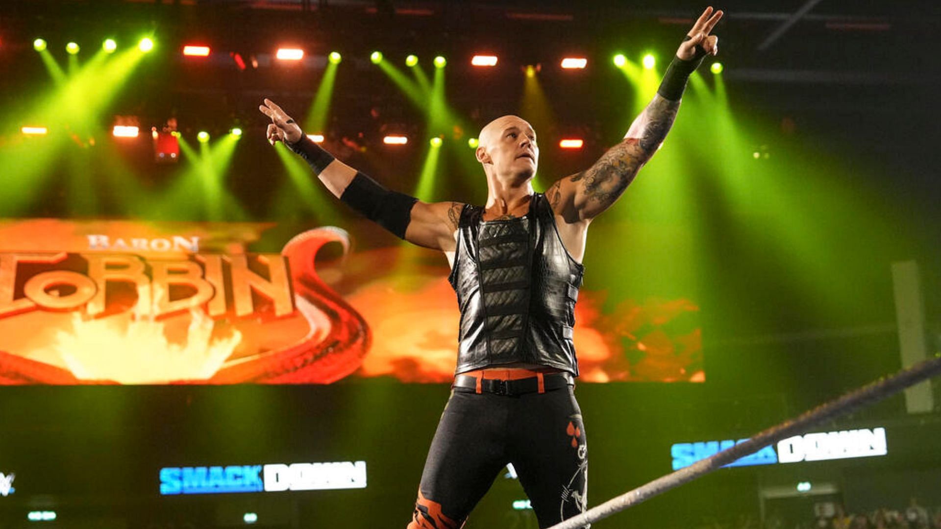 Baron Corbin on SmackDown! [Image credit: WWE.com]