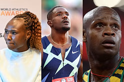 With Ruth Chepngetich's doping suspension here are top athletes who were banned for taking prohibited substances ft Justin Gatlin, Asafa Powell