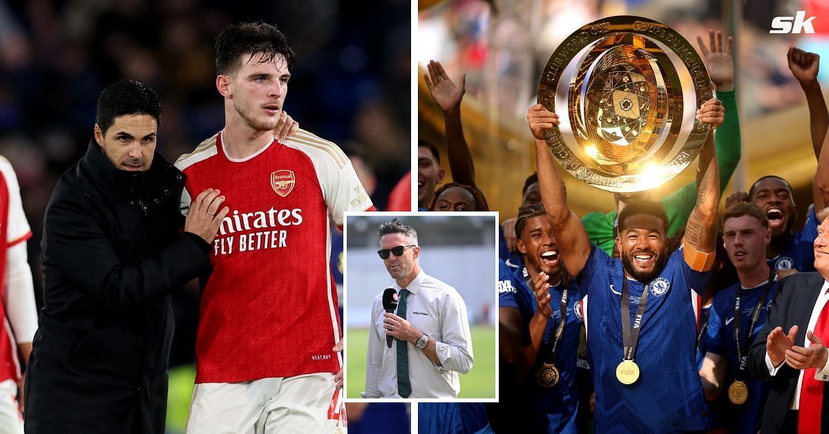 English cricket start mocks Arsenal following the Blues CWC final win