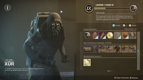 Xur is selling a quest-exclusive Exotic weapon in Destiny 2 (July 4 to 8)