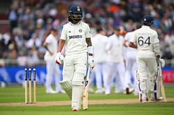 "Same old story" - Fans share mixed reactions to KL Rahul's knock of 46 on Day 1 of ENG vs IND 2025 4th Test