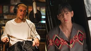 "Teasing a collab?"- Fans react as BTS' Taehyung vibes to Justin Bieber's 'Daisies' during Weverse live following poolside 'Butterflies' IG story