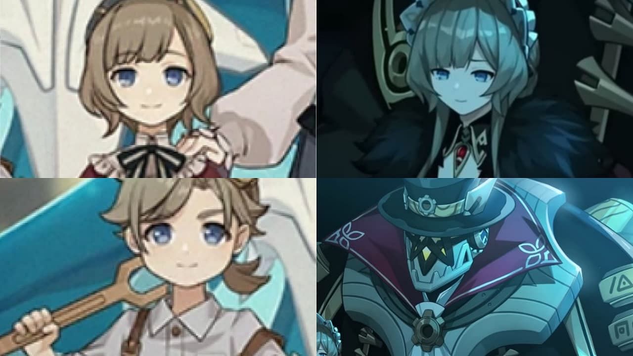 Sandrone and her meka theoretically resemble Mary Ann and Alain Guillotin (Image via HoYoverse)