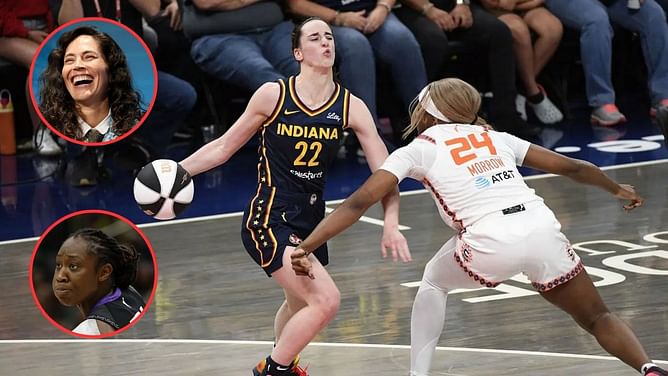 "Always been two-faced about Clark": Caitlin Clark fans put Sue Bird and Tina Charles on blast for laughing at viral altercation