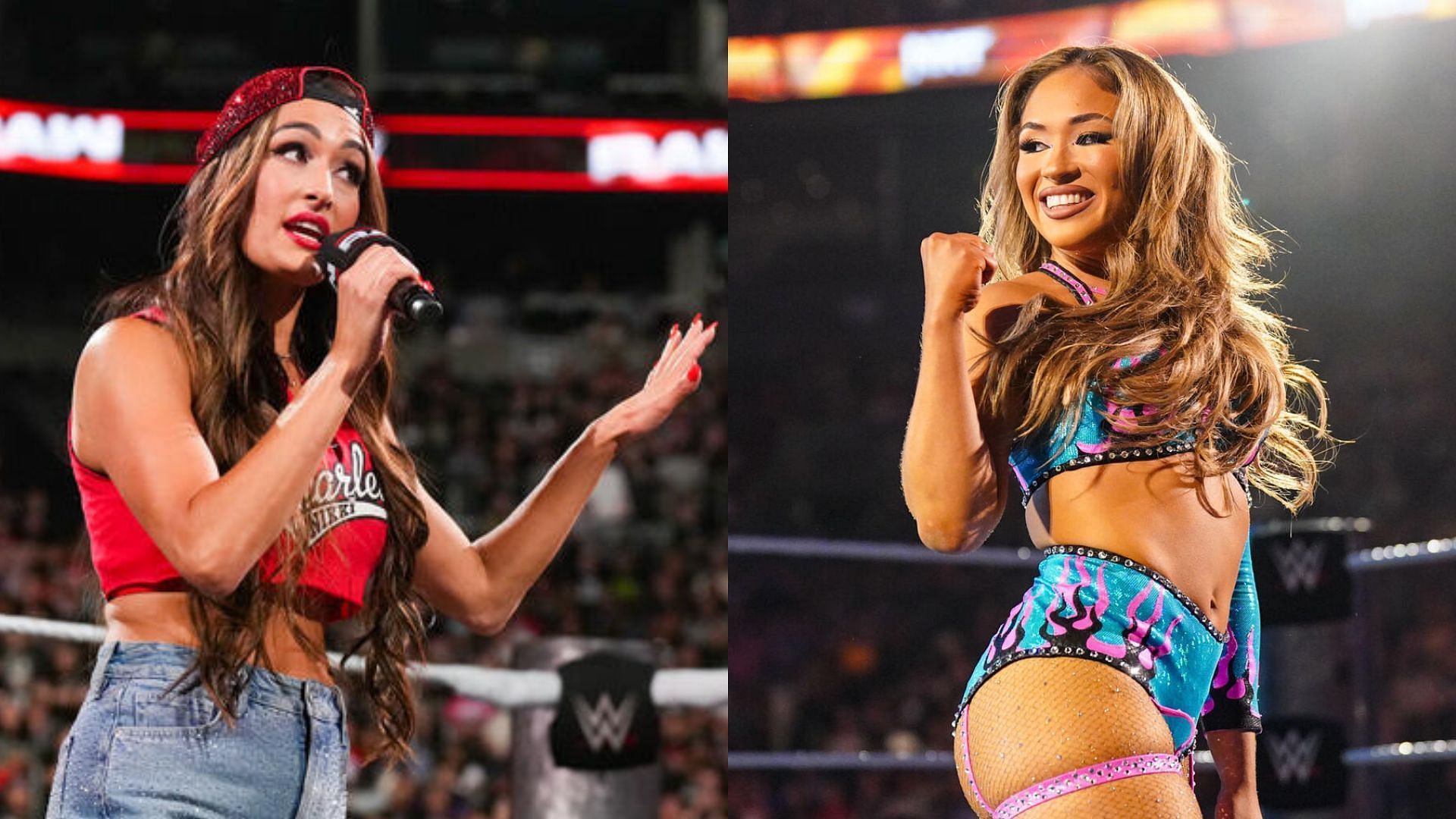 Nikki Bella and Lola Vice (Image Credits: WWE.com)
