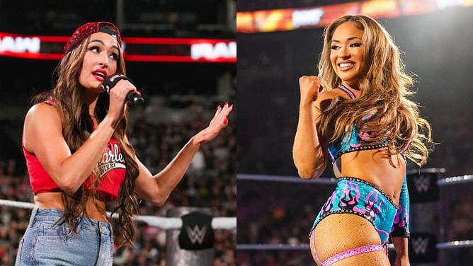 "That's my Lola" - Nikki Bella sends a message to Lola Vice after their viral moment at WWE Evolution