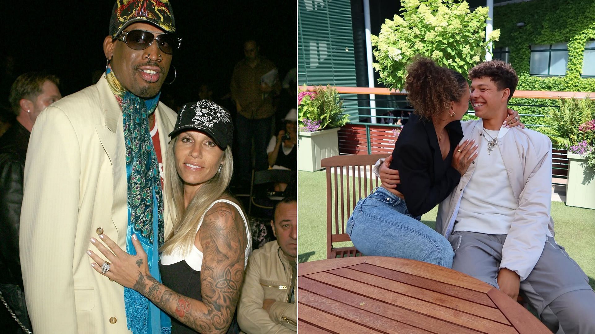 Dennis Rodman&rsquo;s ex-wife sums up her feelings over daughter Trinity at Wimbledon