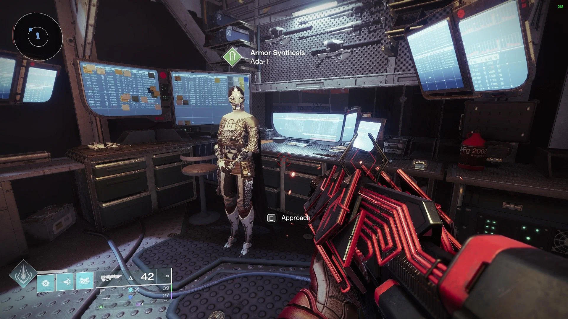 Ada-1 at the Shooting Range for Arms Week (Image via Bungie) 