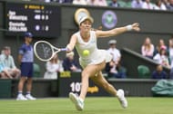 Danielle Collins at Wimbledon 2025. (Photo: Getty)