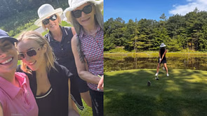 In Photos: Connor McDavid's wife Lauren links up with ex-Oiler Sam Gagner's wife Rachel for a 'little golf day' out