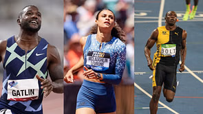 "You don't say good luck to those kind of people"- Justin Gatlin compares Sydney McLaughlin-Levrone's aura to Usain Bolt