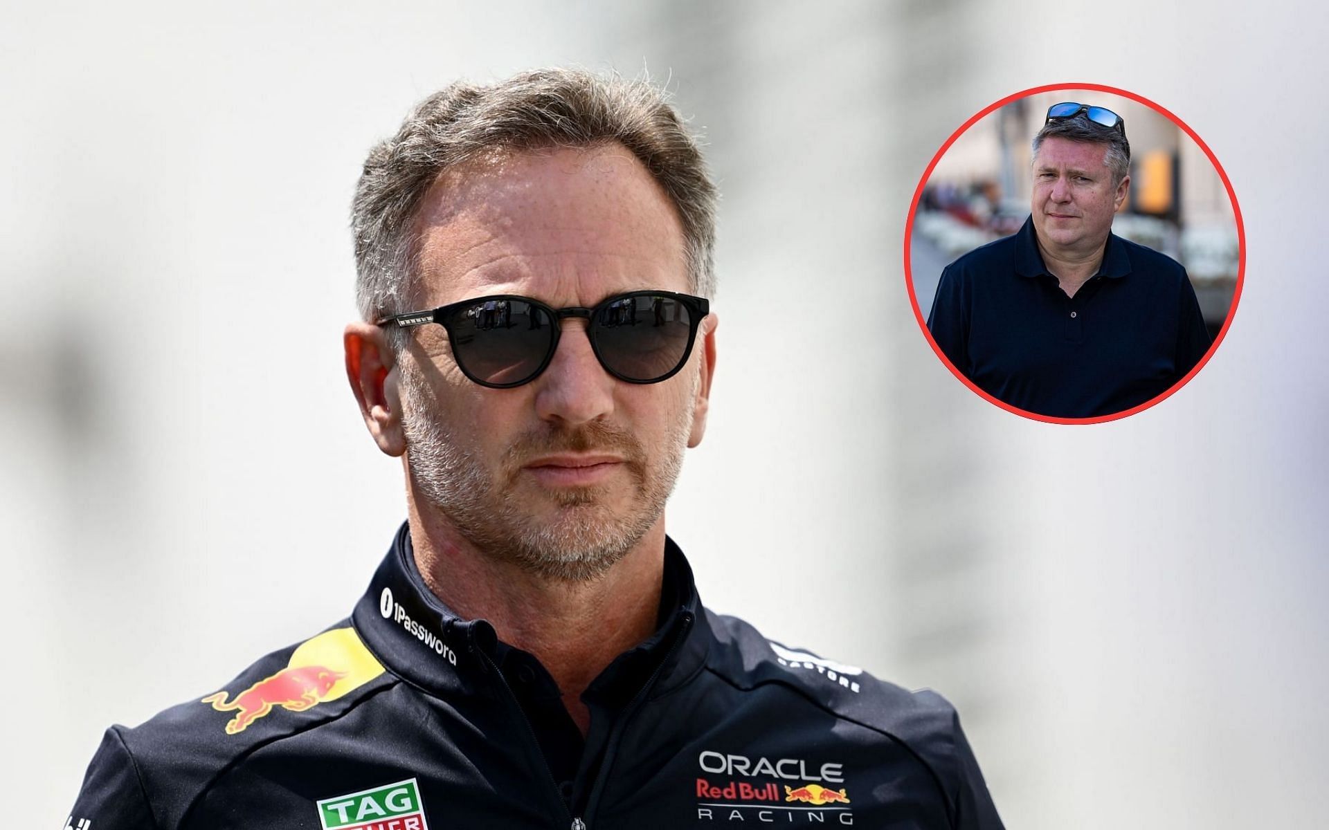 Christian Horner and David Croft