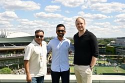 "Will be my ideal partner" - Ajinkya Rahane picks legendary Indian captain as ideal doubles partner on sidelines of Wimbledon 2025 [Watch]
