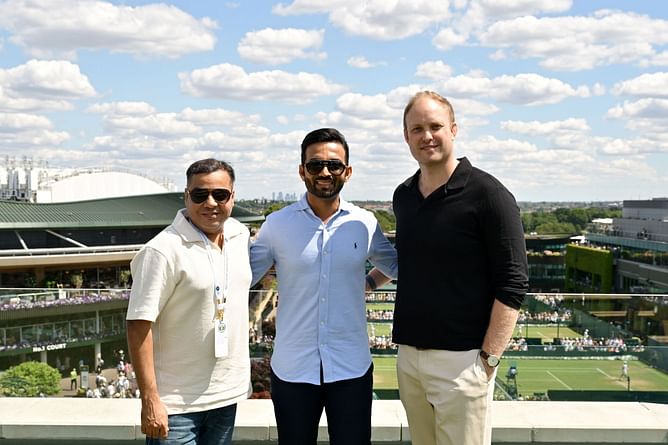 "Will be my ideal partner" - Ajinkya Rahane picks legendary Indian captain as ideal doubles partner on sidelines of Wimbledon 2025 [Watch]