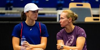 "Here she goes riding on Iga Swiatek’s success" - Fans accuse Pole's psychologist Daria of being an 'attention seeker' over post-Wimbledon interview