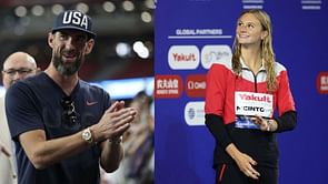 Michael Phelps reacts as Summer McIntosh shares true feelings after outclassing Katie Ledecky to win 1st gold at World Championships 2025