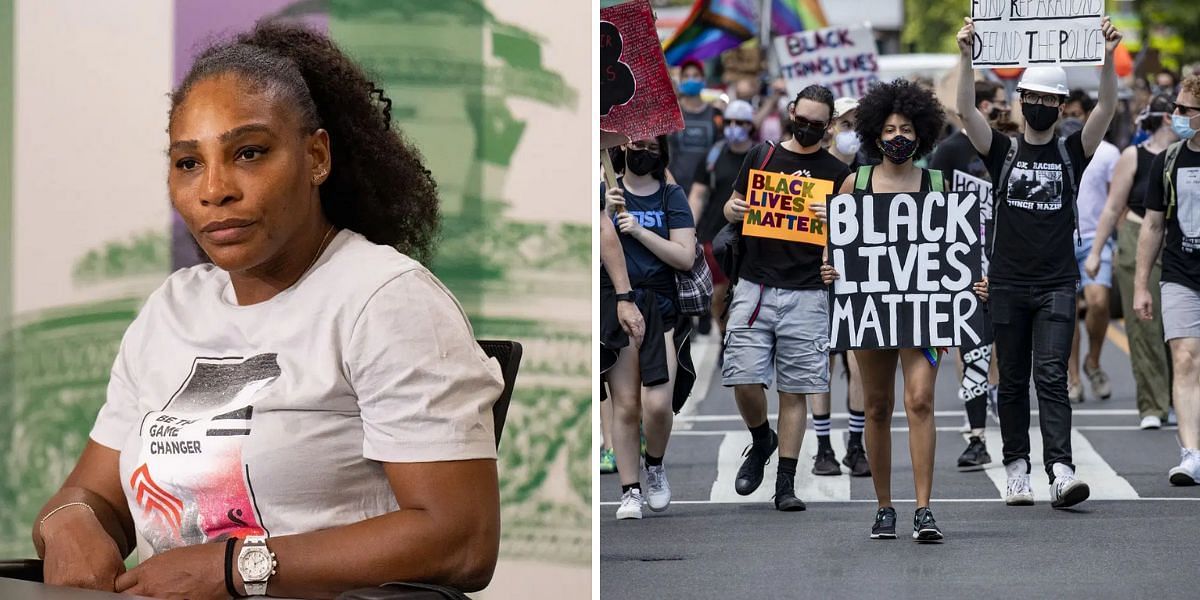 When Serena Williams opened up about injustice facing African-American community (Source: Getty)