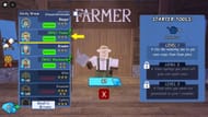 The Farmer Class (Image via Roblox)
