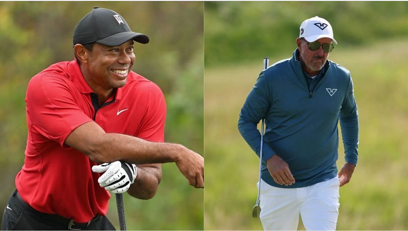 Tiger Woods and Phil Mickelson